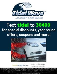 Tidal Wave car wash promo